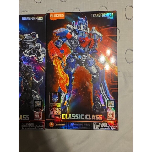 Blokees Transformers Classic Class Optimus Prime + Megatron Model Kit - Picture 3 of 10